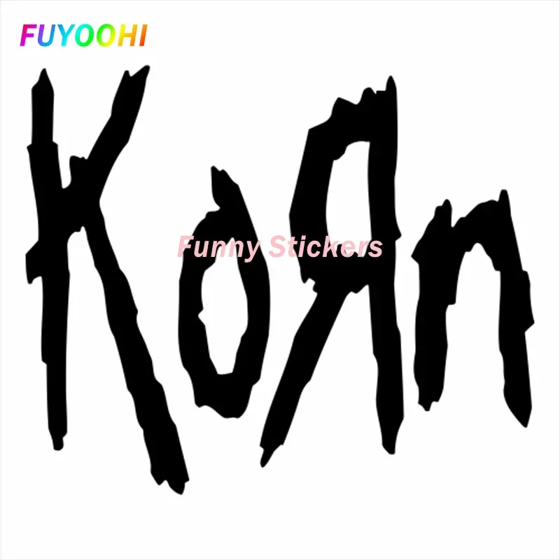 FUYOOHI Exterior/Protection Funny Stickers Personality Creativity Korn Russian Decal Vinyl PVC Car Stickers  Graphic Accessories 70 70cm russian style floral print bandana scarf women national small square handkerchief female head wraps headband scarves