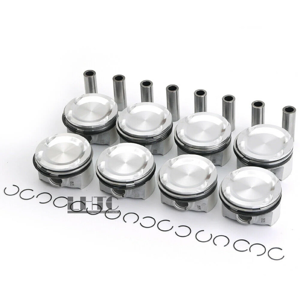 8pcs 11257598207 Pistons Rings Kit Φ89mm For BMW M5 M6 X5 X6 M E70 F10 F12 S63B44 4.4T V8