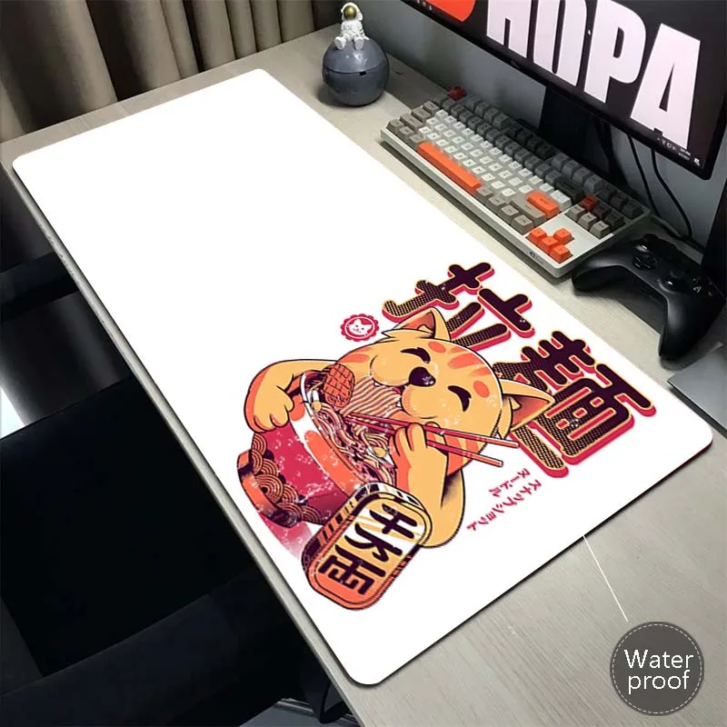 

Kawaii Large Gamer Mouse Pad XXL Waterproof Natural Rubber Mousepad Office Accessories for Desk Mat Game Keyboard Pads 900x400mm