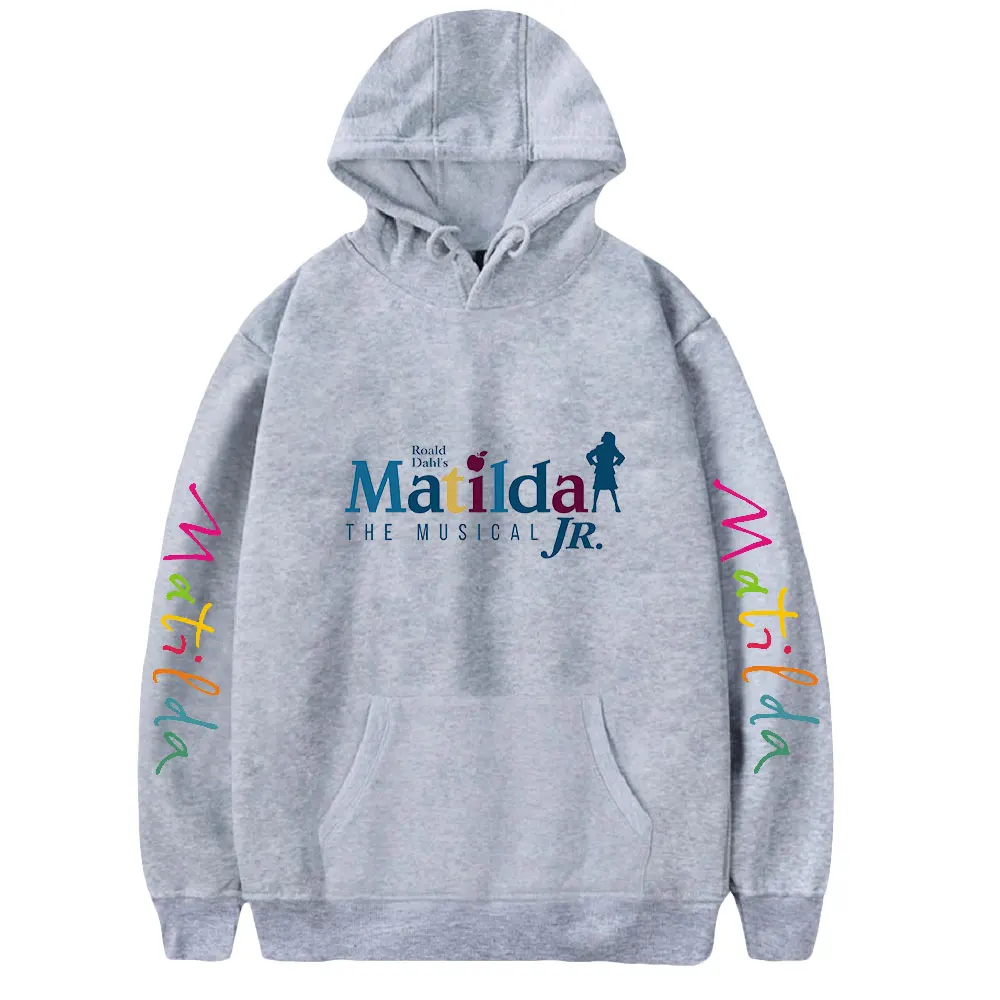 Roald Dahl's Matilda the Musical Movie Hoodie Long Sleeve Women Men Hooded Sweatshirt Harajuku Streetwear Unisex Clothes