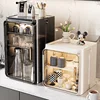 Dustproof cup storage rack, desktop tea cup holder, water cup holder, tea set storage box, coffee mug holder, water cup holder 1