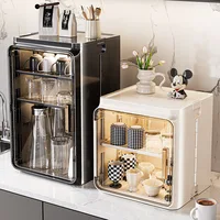 Dustproof cup storage rack, desktop tea cup holder, water cup holder, tea set storage box, coffee mug holder, water cup holder 1