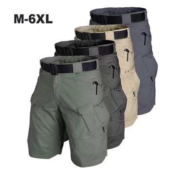Men's Outdoor Cargo Tactical Shorts Summer Waterproof Urban Combat Shorts Trekking Camping Hiking Climbing Panttdoor Sports 1