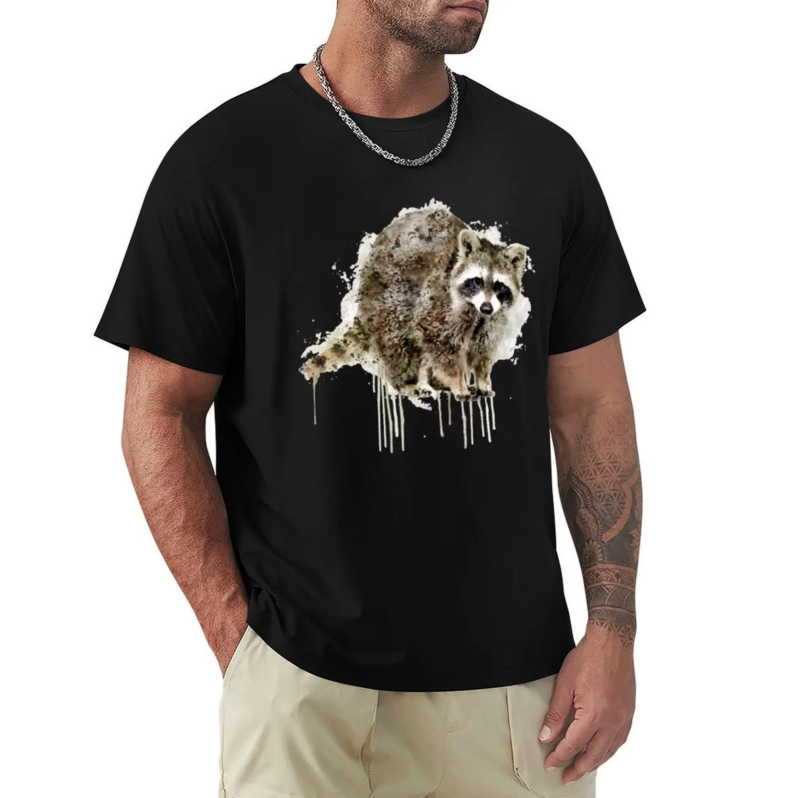 

Raccoon T-Shirt designer shirts oversized shirts graphic anime tshirt mens graphic t-shirts big and tall