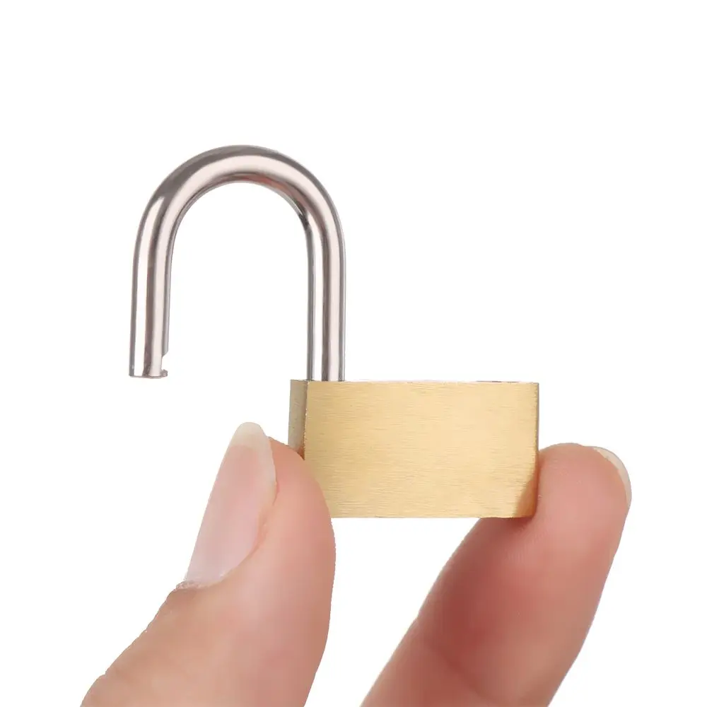 Mini Padlock Security Padlock Travel Padlock Luggage Padlock Brass Padlock 2 Keys