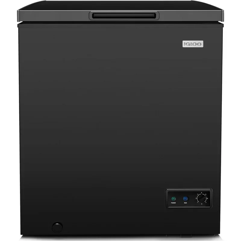 5.0 Cu. Ft. Chest Freezer With Removable Basket, Free-Standing Door Temperature Ranges From-10&deg; to 10&deg; F, Front Defrost Dr