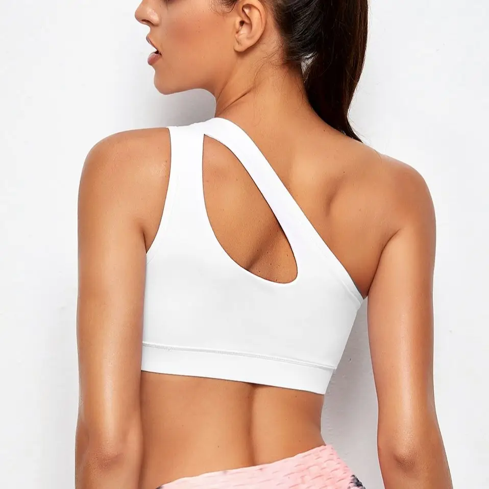 Women Sports Bra Push Up Fitness Bras One Shoulder Shockproof Yoga Bra Black White Yoga Running Bra Sexy Vest Best Sellers In Women's Clothing Women Sports Bra Push Up Fitness Bras One Shoulder Shockproof Yoga Bra Black White Yoga Running Bra Sexy Vest Best Sellers In Women's Clothing