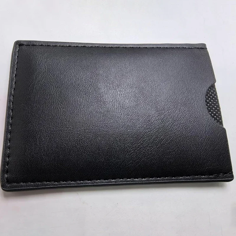 Personalized Leather Bat Wallet Card Holder Gift