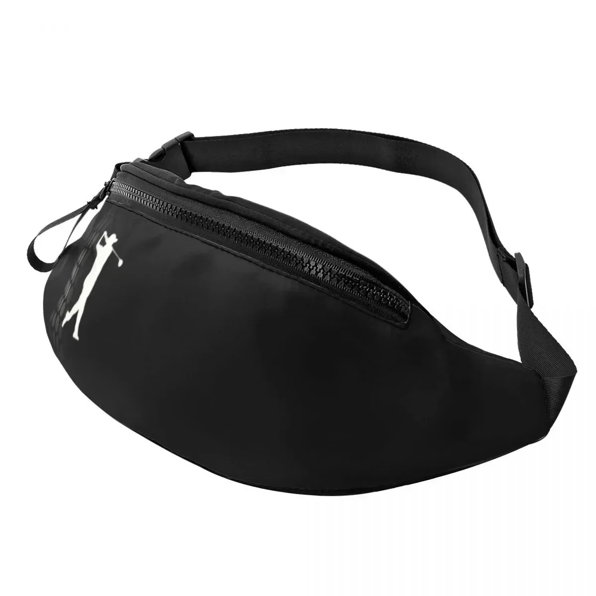 

Golf Golfer Fanny Pack Women Men Casual Golfing Sport Crossbody Waist Bag for Hiking Phone Money Pouch