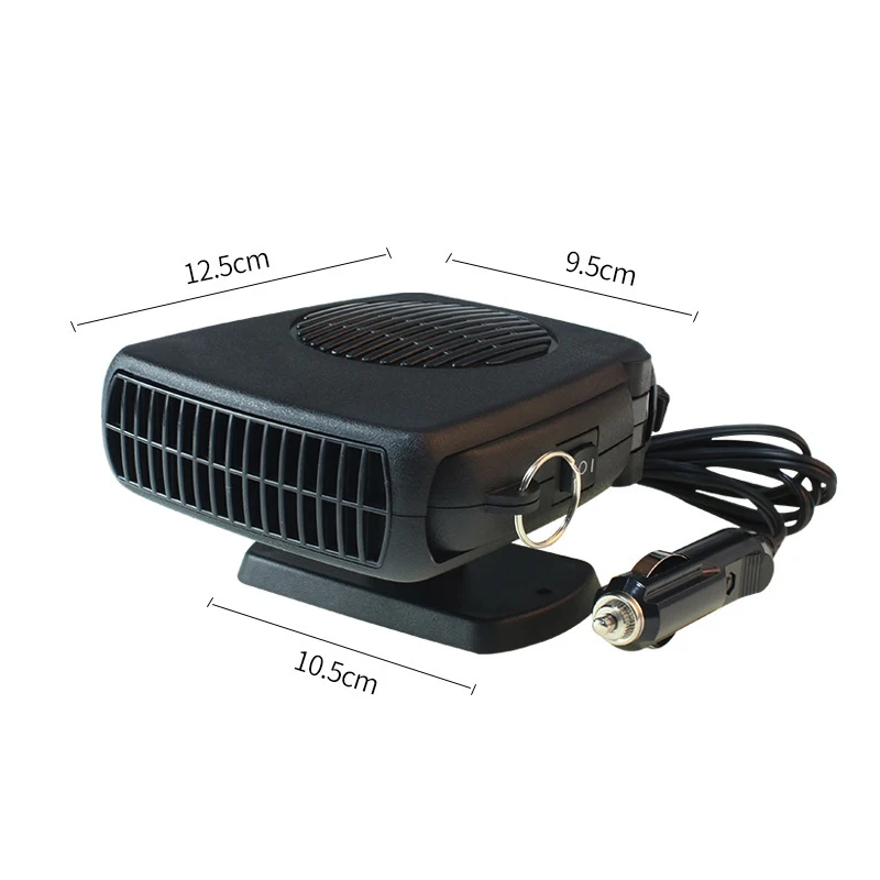 12/24V Universal Winter Portable Car Electric Heater Fan Windscreen Defroster Demister