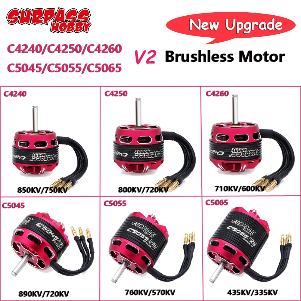 SurpassHobbyC4240C4250C4260C5045C5055C5065V2BrushlessOutrunnerMotorforRCAircraftPlaneRCMulticopterFixedWing-AliExpress26