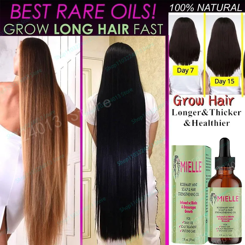 

Hair Growth Mint Essential Oil Rosemary Moisten Hair Care Products Treatment For Split Ends And Dry Mielle Organics Hair