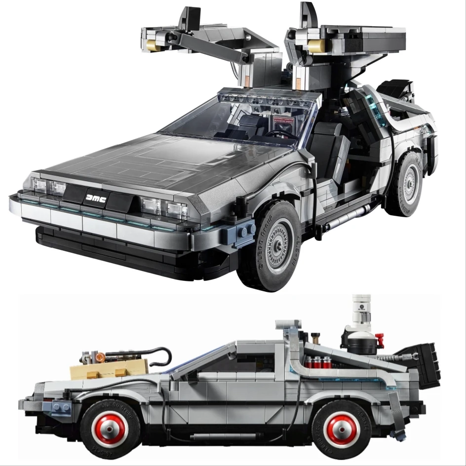 

10300 DeLorean Back to the Future Time DMC-12 Machine Sport Car Building Blocks Fit Bricks Toys for Children Chritmas Gift Set