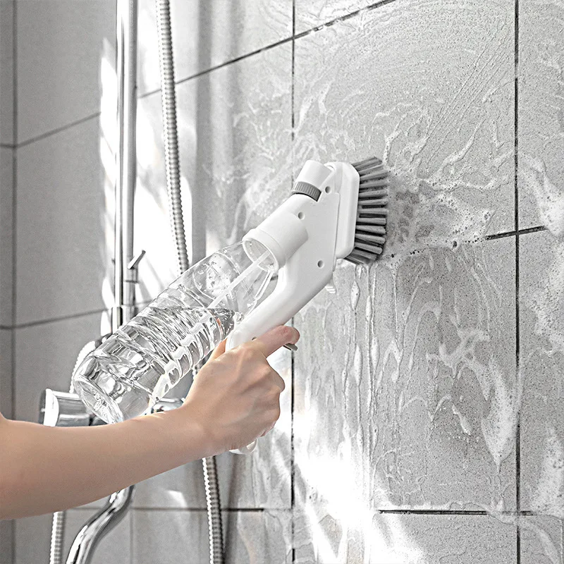 Minimalist Multifunctional Cleaning Brushes With Push-type Liquid Outlet  Design - Temu