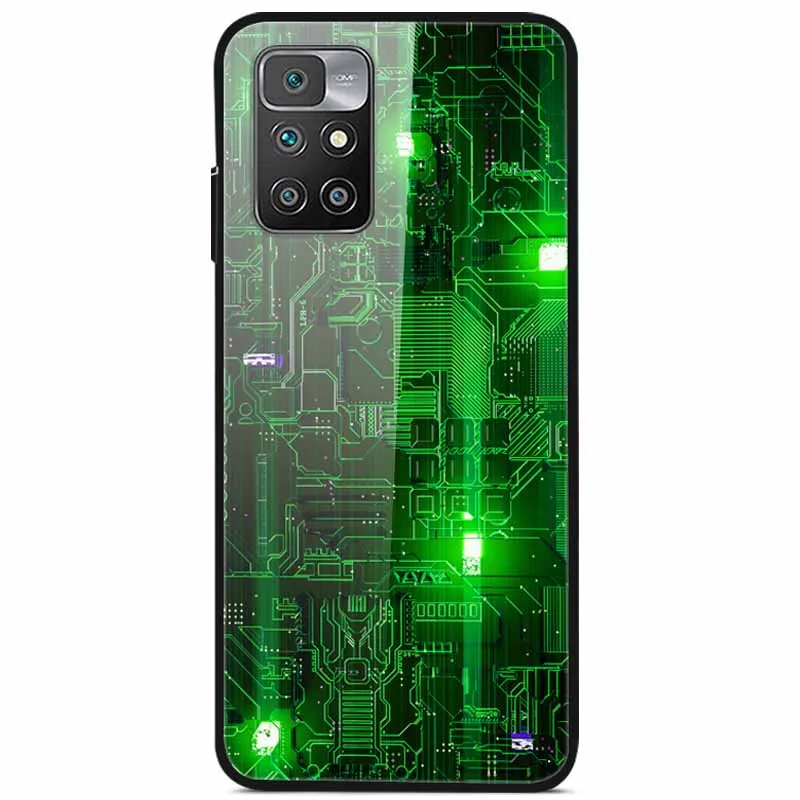 Space Starry Tempered Glass Phone Case - Durable Protective Cover