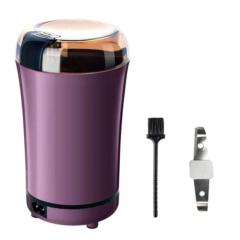 

Electric Coffee Grinder Maker Grain Stainless Steel Blade Portable Mill Machine For Mocha Peanut Bean