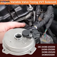 24360-2GGD0 VARIABLE Valve Timing VVT Solenoid สําหรับ Hyundai Santa Fe Tucson Sonata Kia Optima Sorento Sportage 2.0L 2.4L 2015-21 1