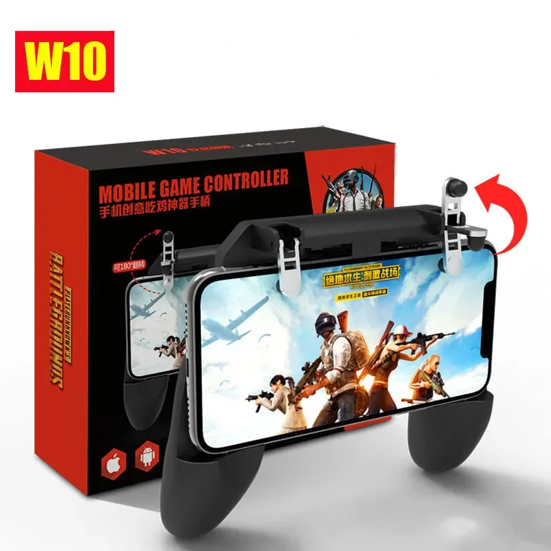 W10 Gamepad Portable MV Four In One PUBG Joystick Afstands Bediening IOS Android Mobiele Game Handvat Controller Interactive Toy