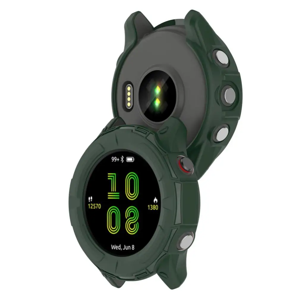 

Мягкая задняя крышка из ТПУ для Garmin Forerunner 955 265 265s, Защита экрана для forerunner 255, музыкальные аксессуары для умных часов