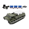 E-1 Remote Control Tank 29CM RC Tank 1/16 2.4G Electric Toys GAZ 71 Fit WPL E-1 For Children Boys Birthday Gifts 1