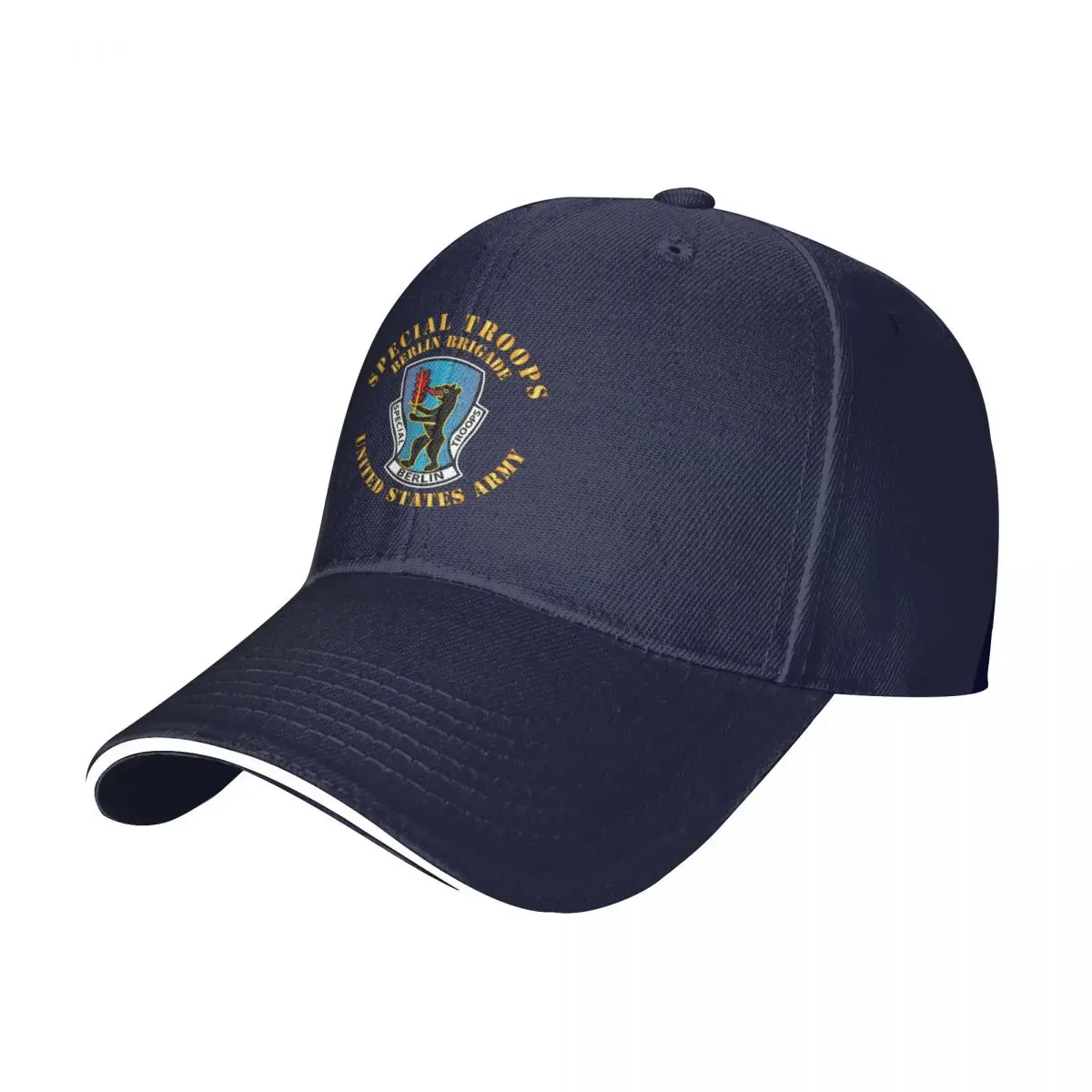 

New Army - Special Troops - Berlin Brigade Baseball Cap Anime Rugby Trucker Hats Uv Protection Solar Hat Hat For Girls Men'S