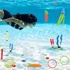 Diving Toys Plastic Children Summer Outdoors Swimming Pool Playing in the Water Toy Parent child Interactive Swim Activity TMZ 6