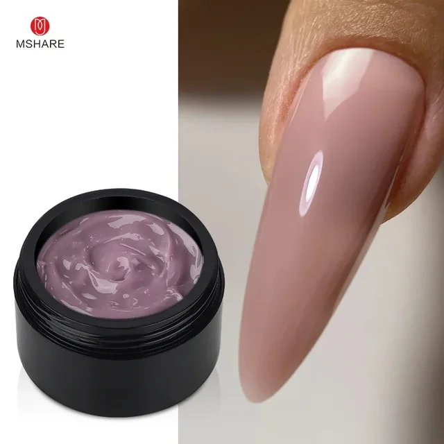 mofu2_nail 095 Glaze White - TPO-Free Thick Gel Nail Polish (15ml)