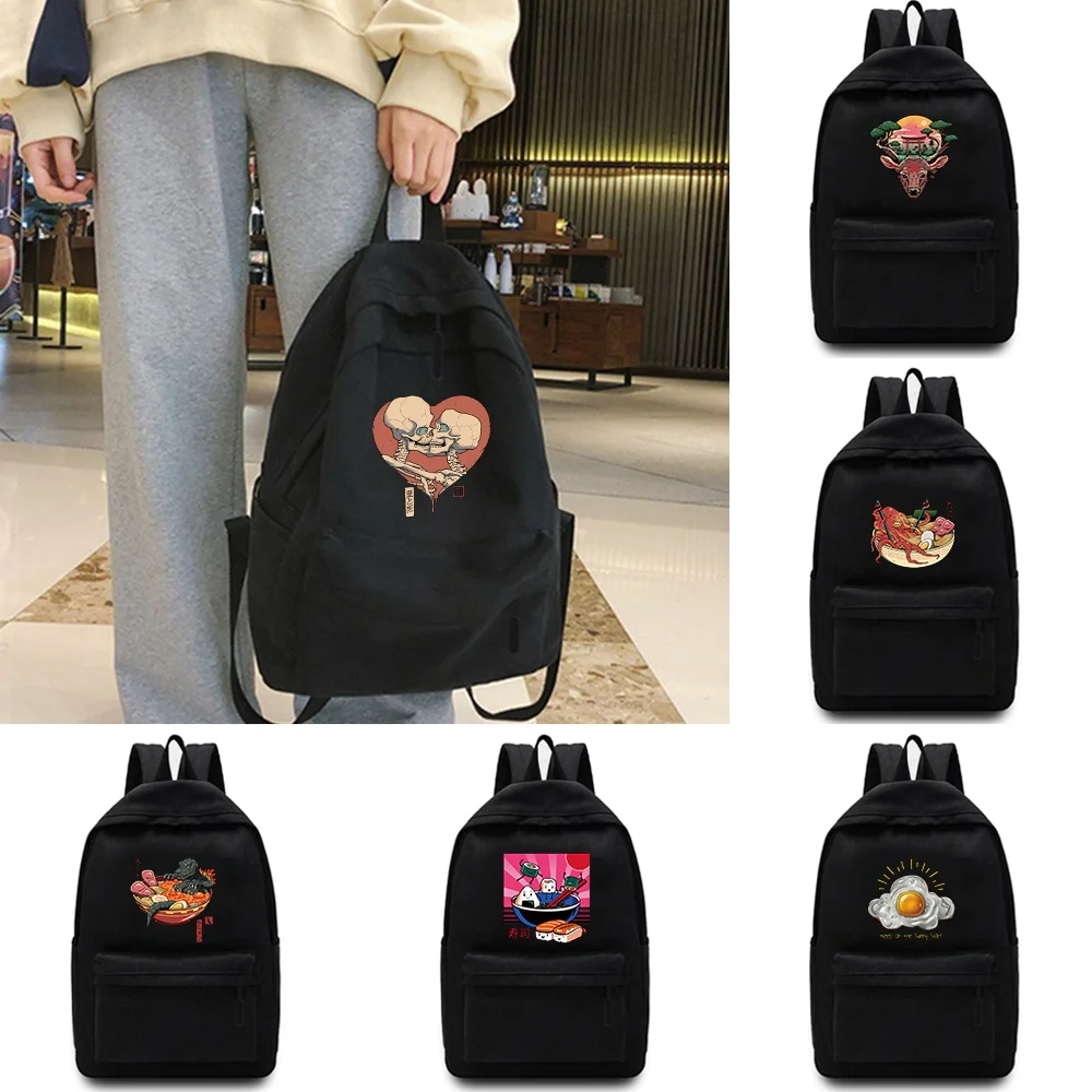 Casual Hiking Travel Unisex Shoulder Backpack Cute Cat Series Laptop Backpack Outdoor Sport School Bag Large Capacity Rucksack