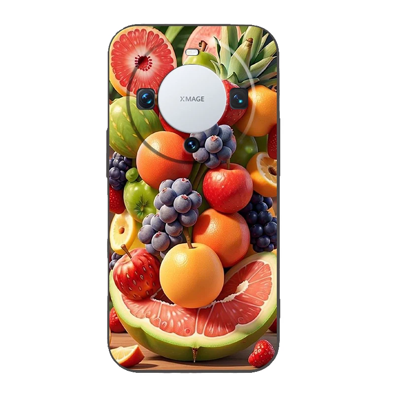 Colorful Cartoon Fruit Silicone Phone Case Cover - Durable and Stylish Protection
