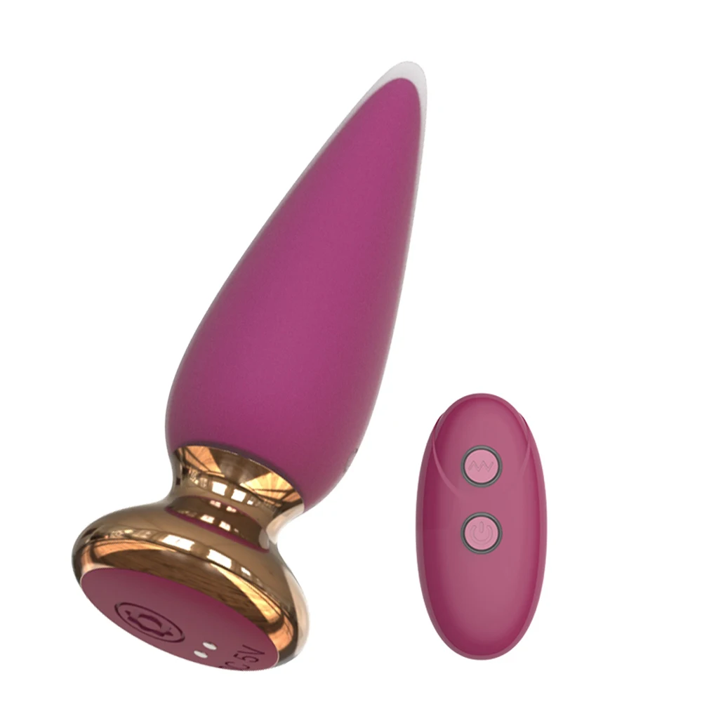 Remote Control Anal Vibrators For Women Vibrating Butt Plug Vibrator Prostate Massager Dildo G-spot Stimulate Sex Toys For Women