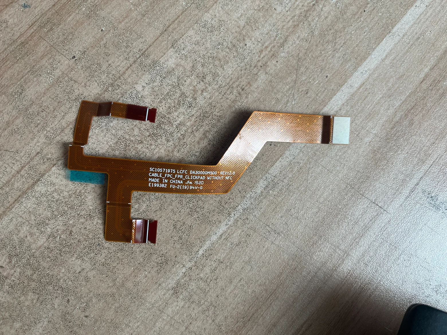 Lenovo 2019 2020 Thinkpad X1 Carbon 7TH Gen8 touchpad cable SC10S71975