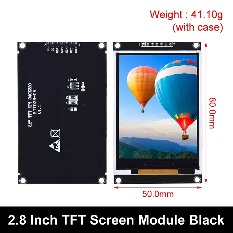 TZT 1.77/2.0/2.4/2.8 Inch TFT Color Screen LCD Display Module