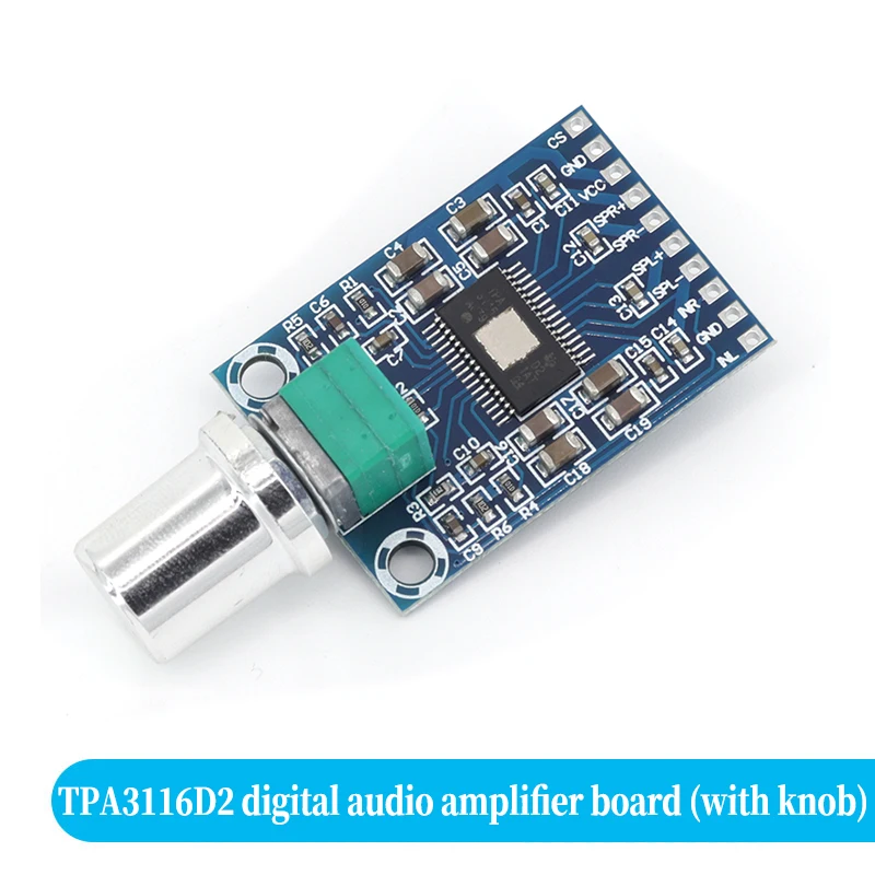 Scheda Amplificatore Stereo Digitale TPA3116D2 XH-M562 - 2x50W - Modulo 12-24V Per Fai-da-te