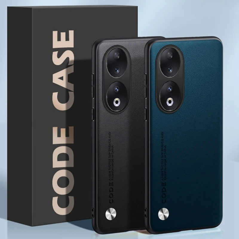Premium PU Leather Matte Silicone Phone Case - Full Protection Back Cover