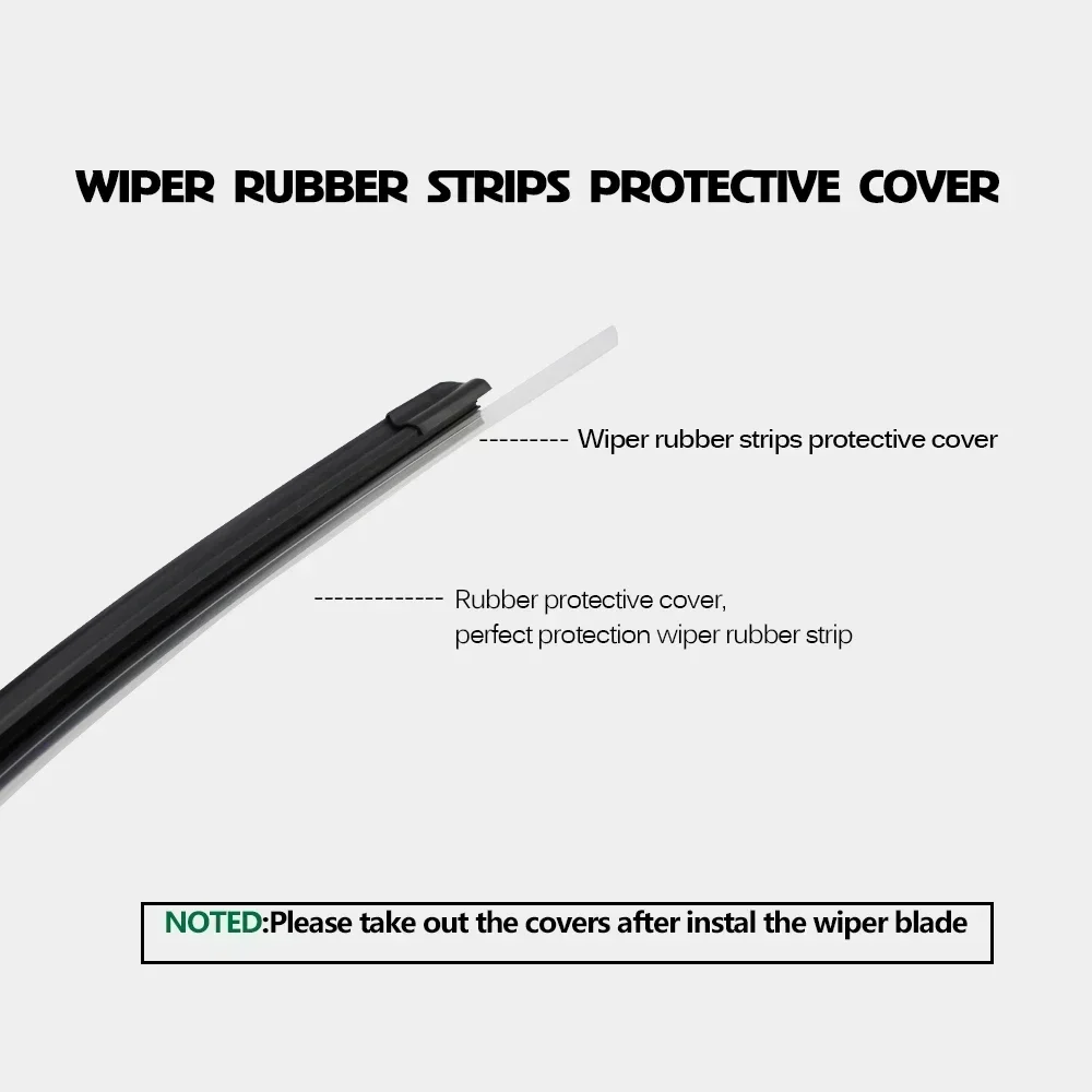 Car Wiper Blades For Mitsubishi ASX 2010-2017 Windshield Windscreen Front  Window Blades 24+21 Car Accessories