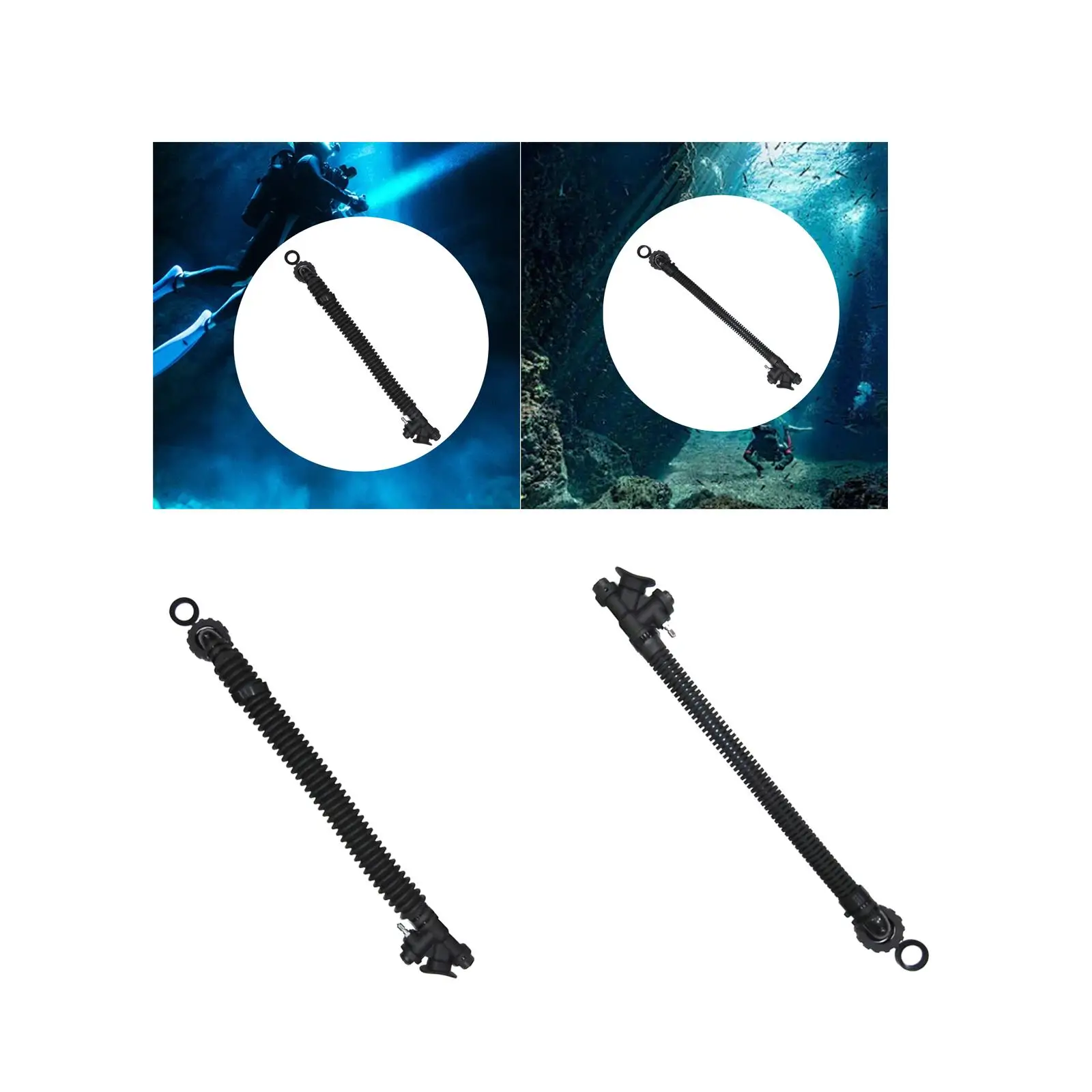 Scuba Diving BCD Pipe Rubber K Valve Elbow Summer Diving BCD Airway Inflation Deflation Scuba Diving Corrugated Inflator Hose Scuba Diving BCD Pipe Rubber K Valve Elbow Summer Diving BCD Airway Inflation Deflation Scuba Diving Corrugated Inflator Hose