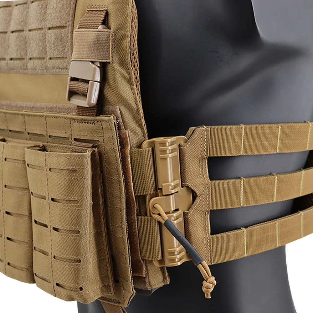 Taktische Weste Kummerbund Quick Release Schnalle Set Weste Platte Träger Bund Für Jagd Airsoft JPC CPC NCP XPC 6094 420 Weste – Detail 12