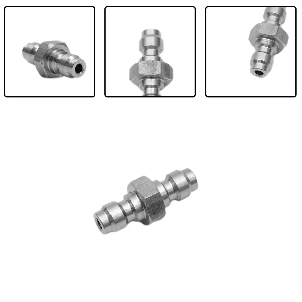 Adattatore Doppio Maschio 8 Mm Per Aria PCP - Connessione Rapida, Acciaio Inox, 4500 Psi - Foto 7