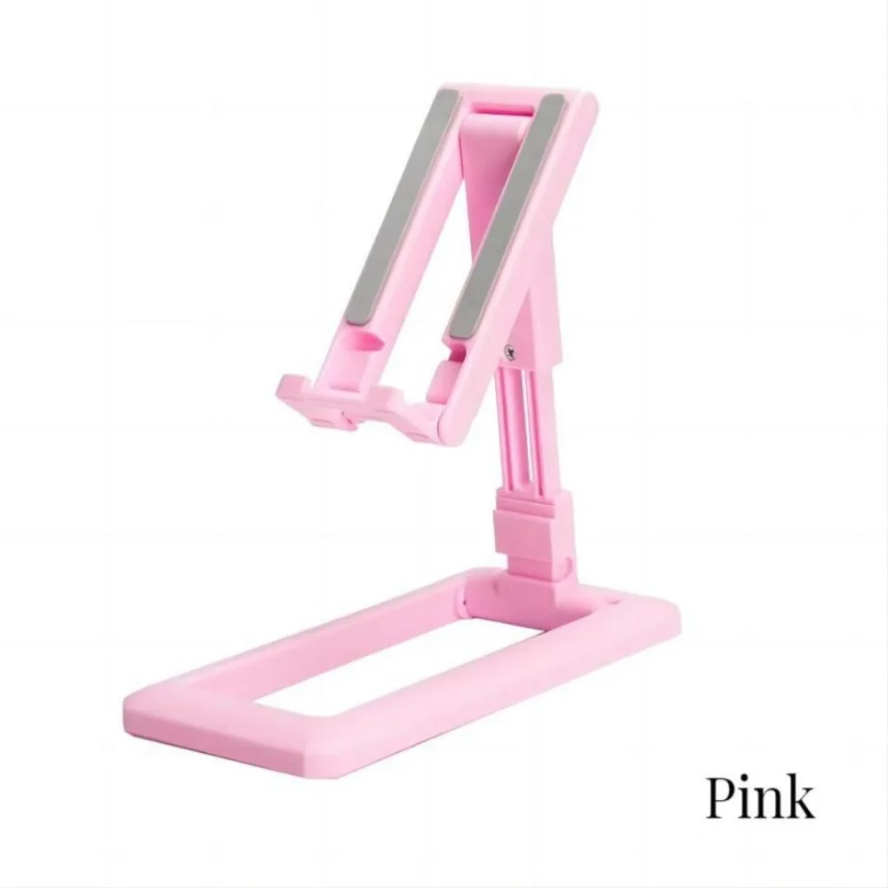 PzzPss Foldable Tablet Phone Holder Desktop Mobile Phone Stand Adjustable Desk B