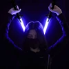 new 80/66cm Lightsaber Dueling RGB Laser Sword Toys Light Saber 7 Colors Kids Force FX FOC Blaster Toys Jedi Laser Sword Gift 2P 6