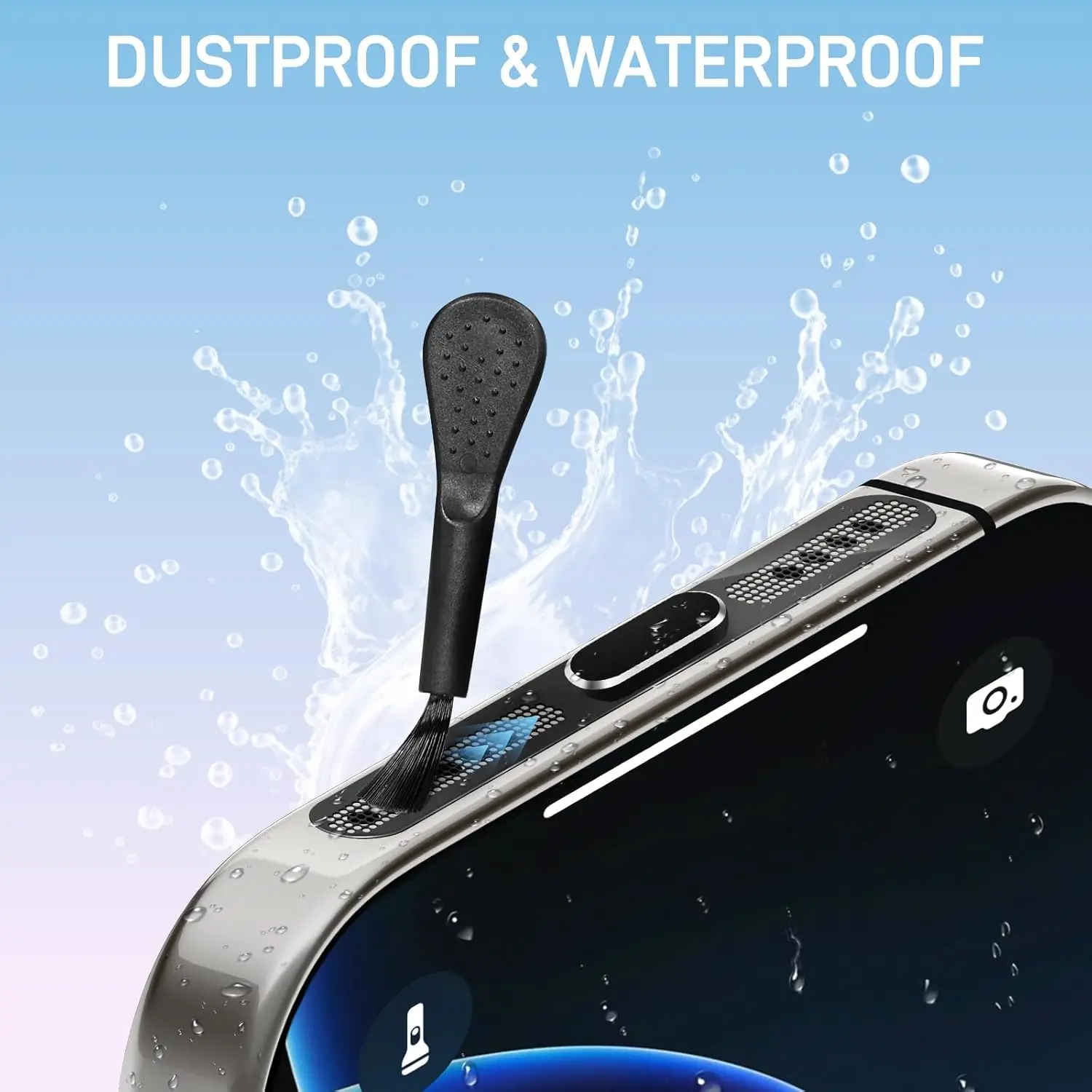 Premium Dust Mesh Net Cover and USB-C Charging Port Protector Cleaning Kit