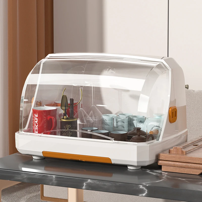 Clear Dustproof Water Cup Storage Rack Desktop Cabinet Bottle Storage Box Household Cup Holder Easy To Take