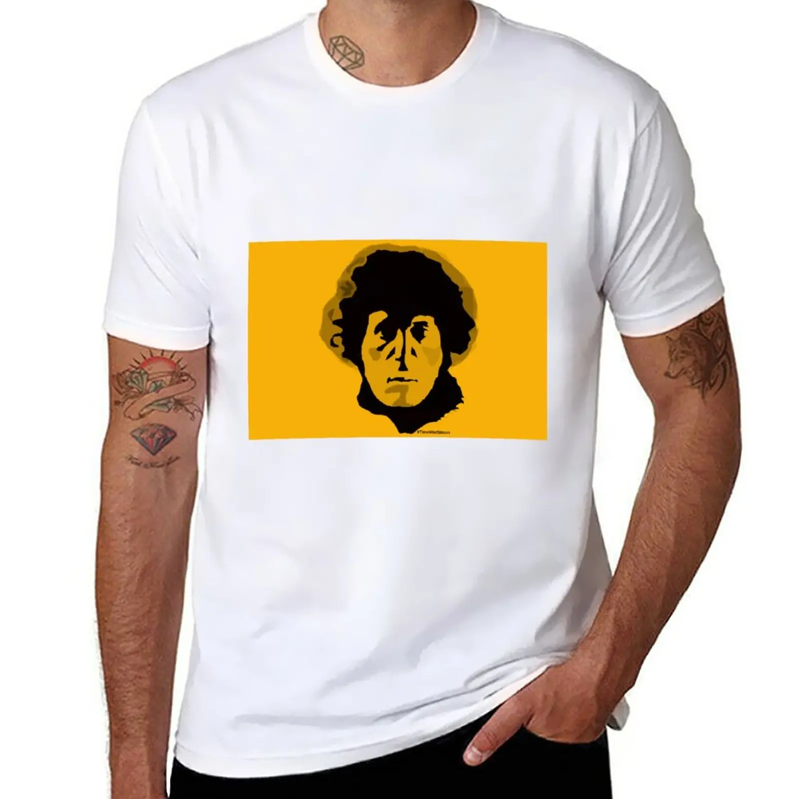

New Number 4 in Yellow T-Shirt tops anime clothes Men's cotton t-shirt