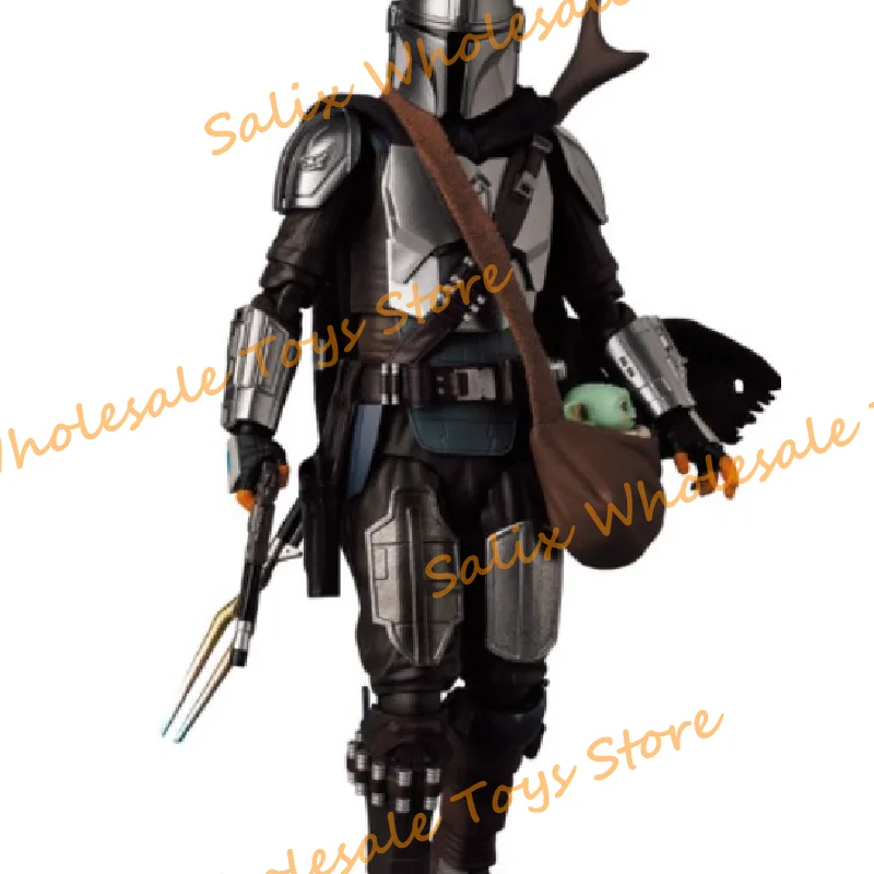 In Stock Star Wars the Mandalorian Chrome Ver. MAFEX No.256 Action