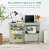 Folding Sewing Table Multipurpose Craft Station & Side Desk with Compact Design 4