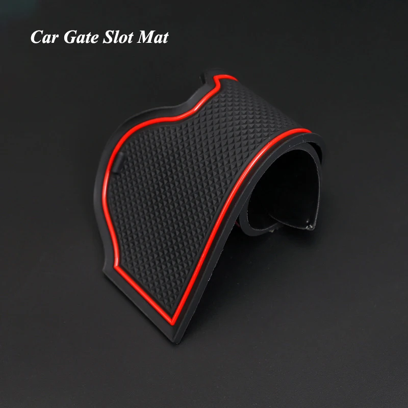 

Anti-Slip Gate Slot Mat Rubber Coaster For Toyota Corolla Cross Non-Slip Mats Door Groove Pad Car Interior Accessories