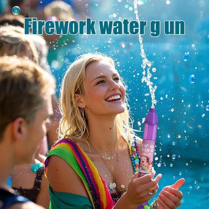 Water Blaster Water Guns for Kids Shooter Portable Beach Toy Firework Effect Squirter Summer Swimming Pool Toys