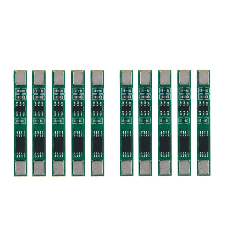 리튬 이온 BMS PCM 배터리 보호 보드, 18650 리튬 이온 리튬 배터리용 pcm, 1S 3.7V 3A, 10 개