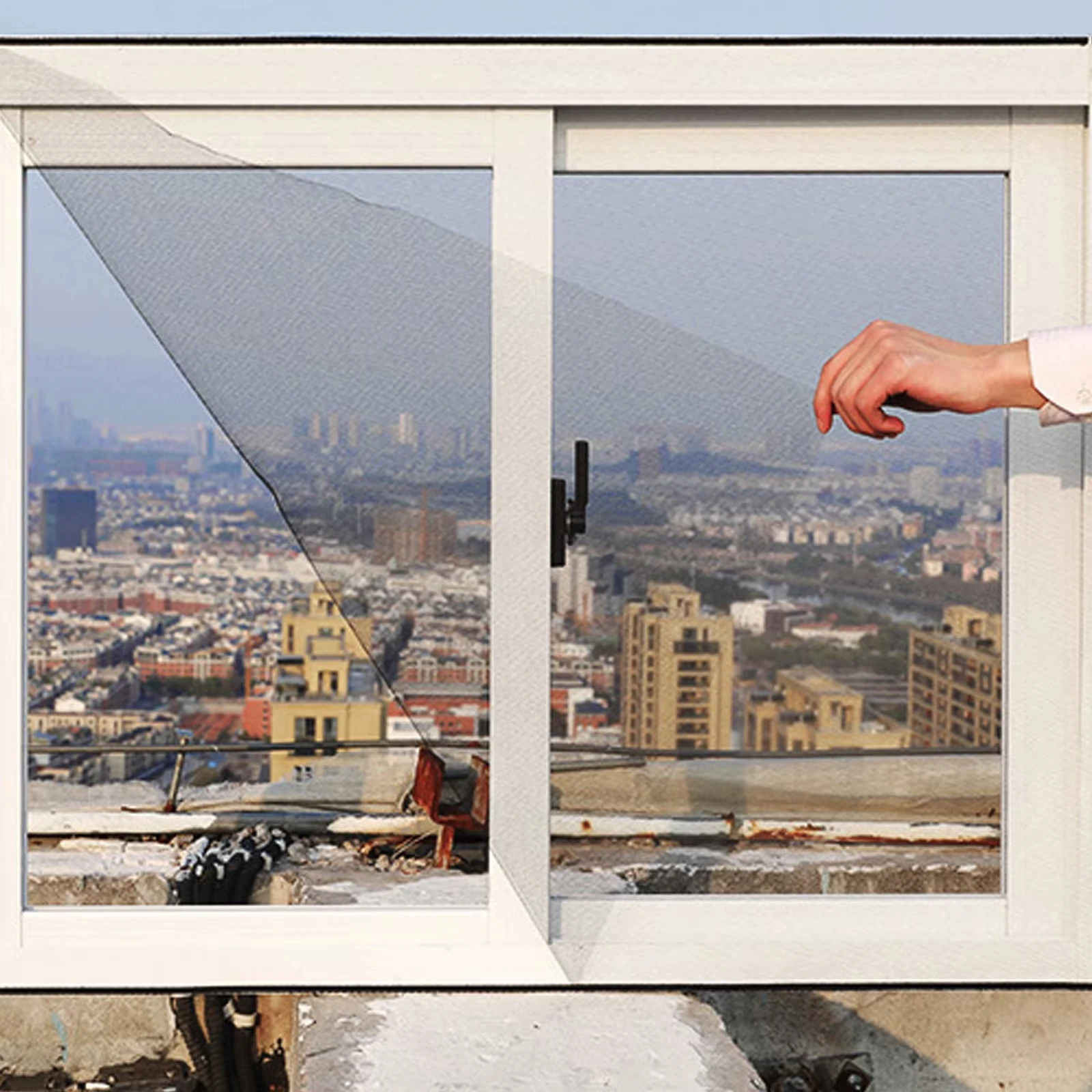 Description Picture 6 of itemMosquito Nets for Windows Fly Screen Window Magnetic Fly Screen for Windows Self-Adhesive Tape for Windows Keeps Beetles/Flies