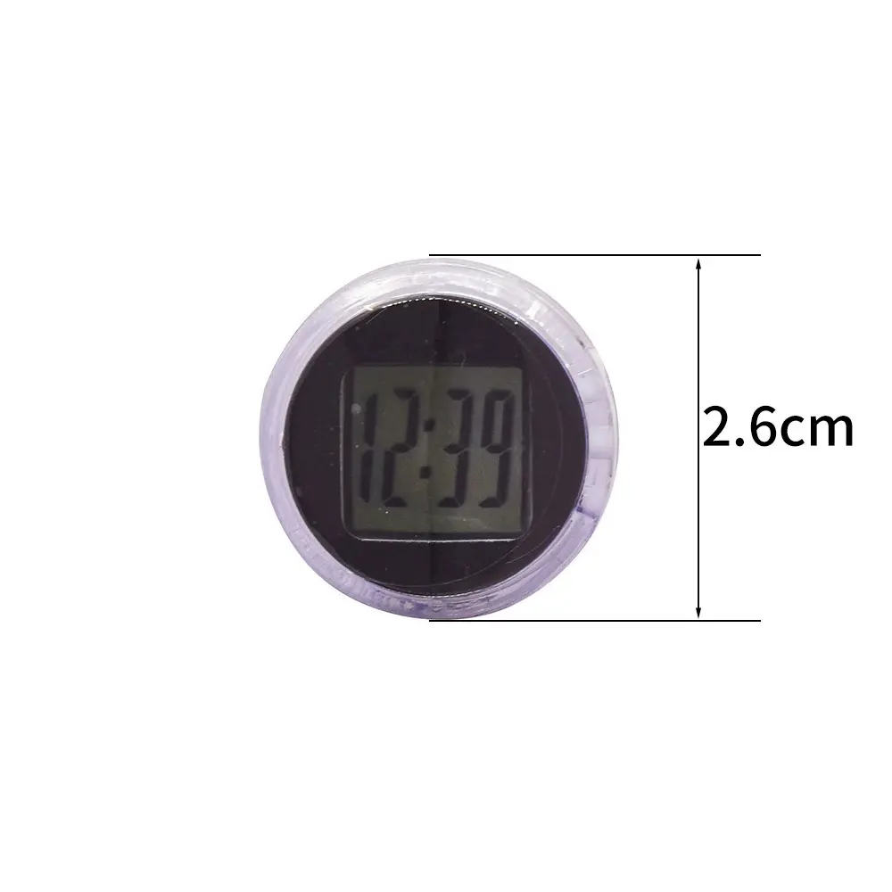 Universal Mini Motorcycle Handlebar Waterproof Digital Clock with Stopwatch